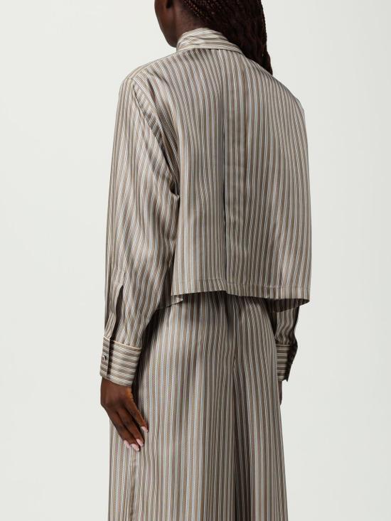 25FW 막스마라 블라우스 2521116171600 002 Brown - MAX MARA