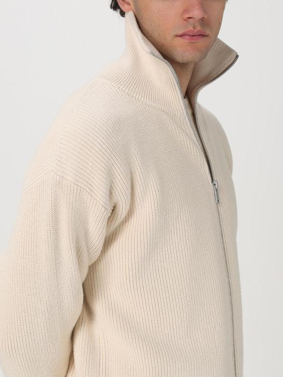 25FW 질샌더 집업 니트 J47HP0001J15365 102 Beige - JIL SANDER