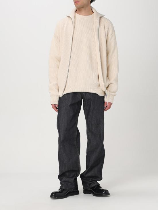 25FW 질샌더 집업 니트 J47HP0001J15365 102 Beige - JIL SANDER