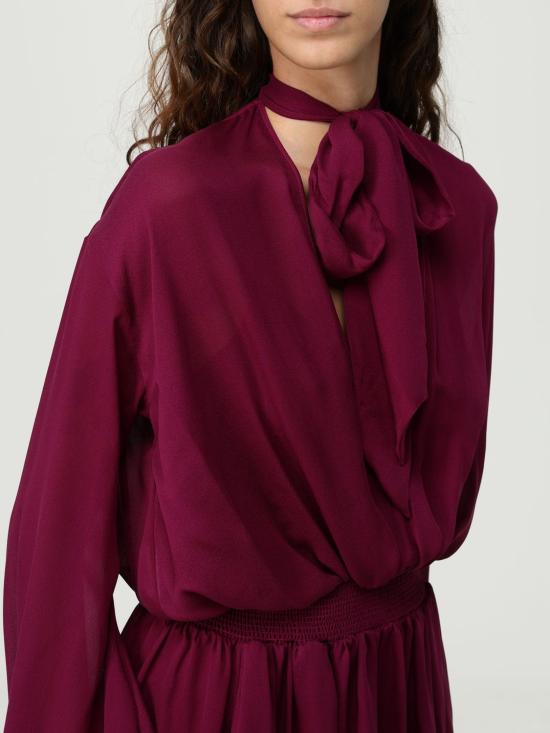 25FW 지암바티스타 발리 롱 원피스 25FWPVCL5103 59SAB 6640 Violet - GIAMBATTISTA VALLI