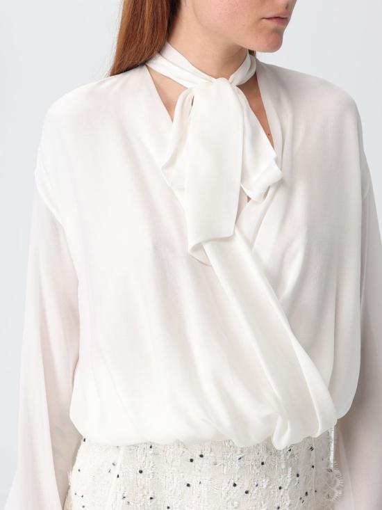 25FW 지암바티스타 발리 블라우스 25FWPVCL1104 59SAB 1101 Yellow Cream - GIAMBATTISTA VALLI