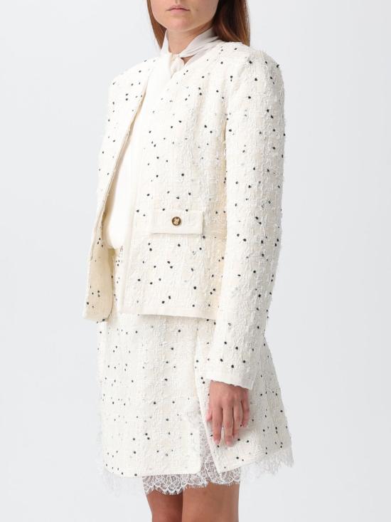 25FW 지암바티스타 발리 자켓 25FWPVCA6040 28LIN M019 Yellow Cream - GIAMBATTISTA VALLI