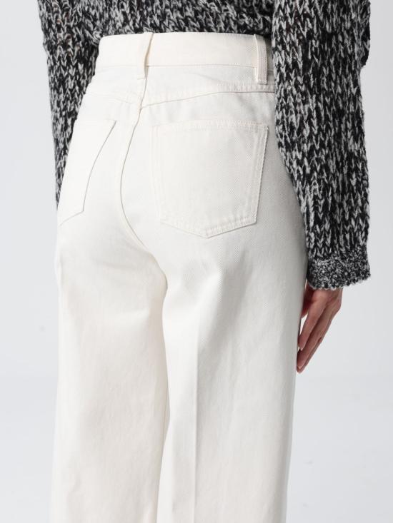 25FW 지암바티스타 발리 데님 팬츠 25FWPVMO3111 J1DEN 101 Yellow Cream - GIAMBATTISTA VALLI