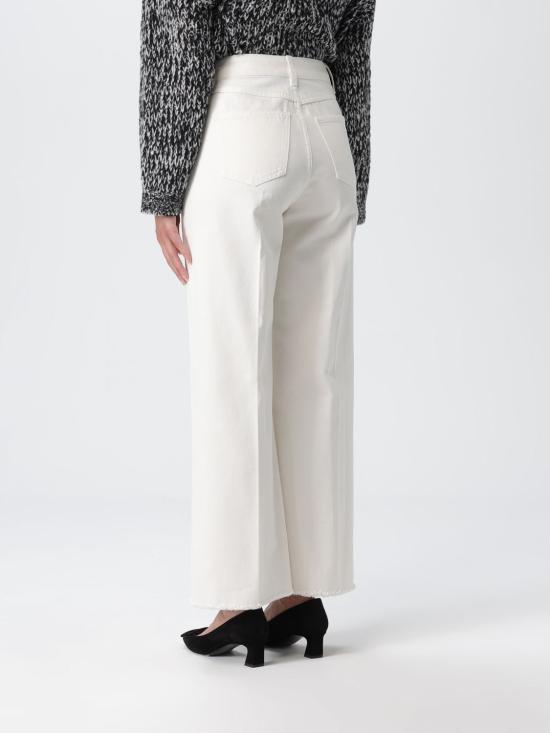 25FW 지암바티스타 발리 데님 팬츠 25FWPVMO3111 J1DEN 101 Yellow Cream - GIAMBATTISTA VALLI