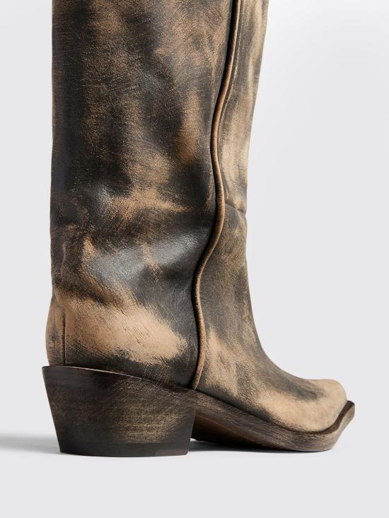 25FW 케이트 부츠 F1105944 482 Black - KHAITE