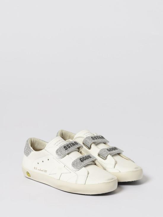 25FW [키즈] 골든구스 스니커즈 GTF00111F00742882840 White - GOLDEN GOOSE