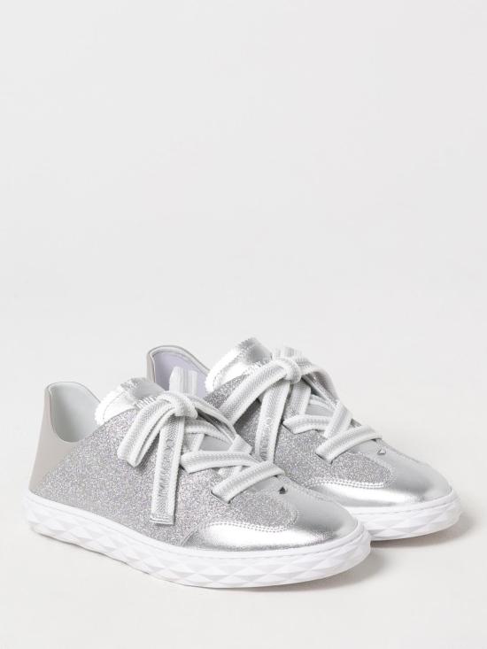 26SS 지미추 뮬/슬리퍼 DIAMONDLIGHTFLEXFQJK Silver - JIMMY CHOO