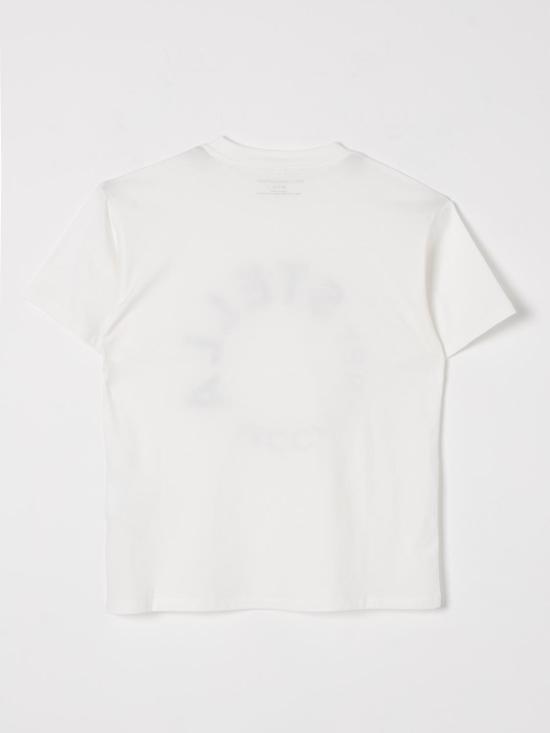 25FW [키즈] 스텔라 맥카트니 티셔츠 TV8P61Z0434 101 Ivory - STELLA MCCARTNEY