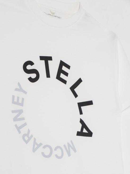 25FW [키즈] 스텔라 맥카트니 티셔츠 TV8P61Z0434 101 Ivory - STELLA MCCARTNEY