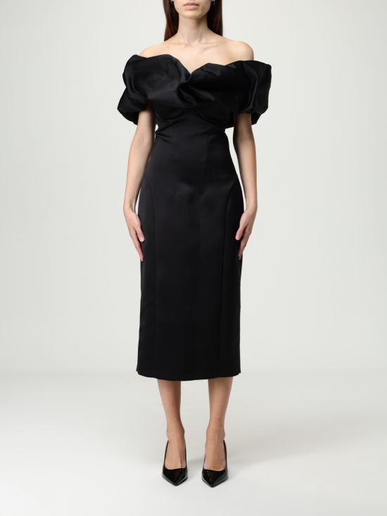 25FW 엘리자베타프랜치 롱 원피스 AB714 110 Black