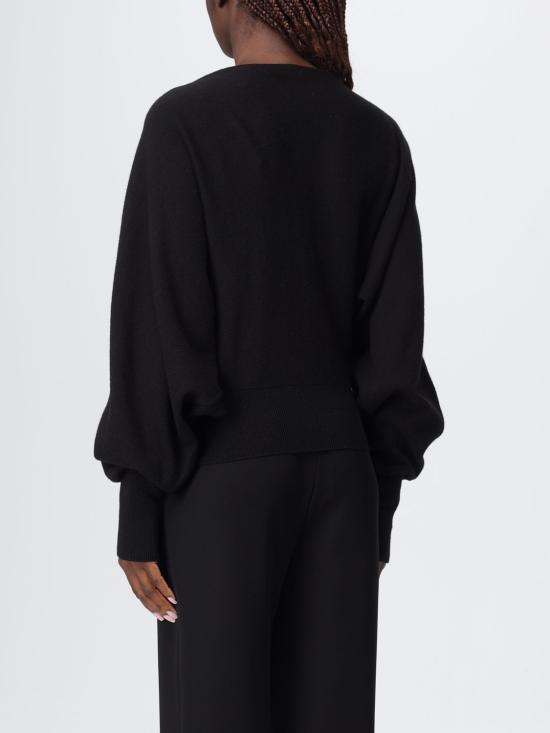 25FW 알베르타 페레티 스웨터 09146601 0555 Black - ALBERTA FERRETTI