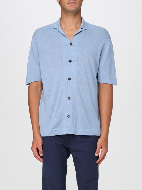 25FW 자노네 반팔 셔츠 810147Z1353 Z0990 Blue