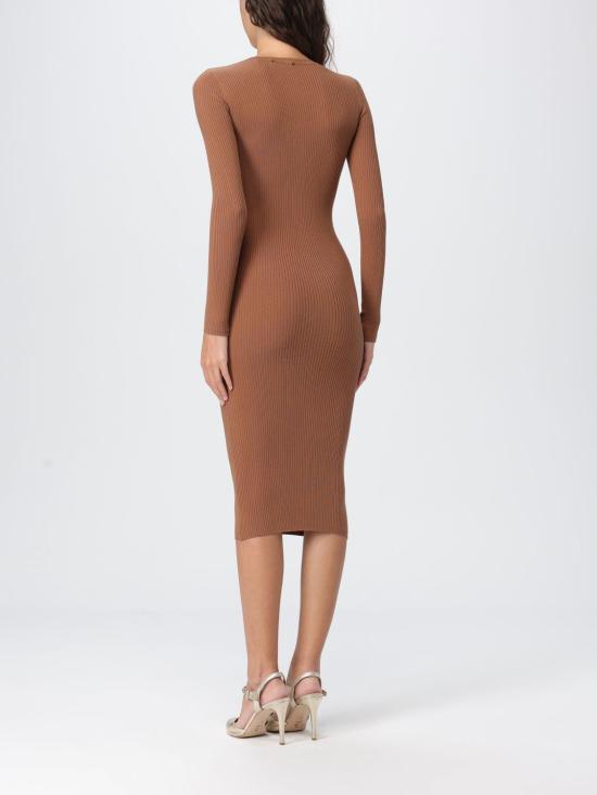 25FW 엘리자베타프랜치 롱 원피스 AM10B EC1 Brown - ELISABETTA FRANCHI