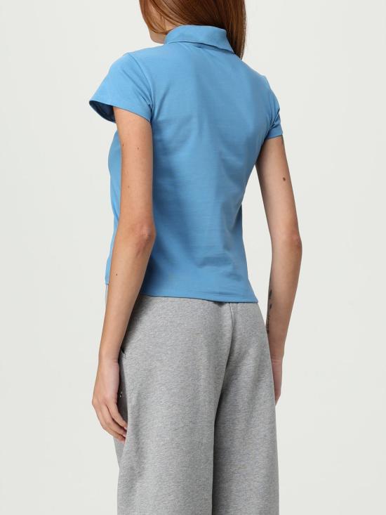 25FW 디 아티코 폴로 티셔츠 251WCT00358JJJ025AA 015 Gnawed Blue - THE ATTICO