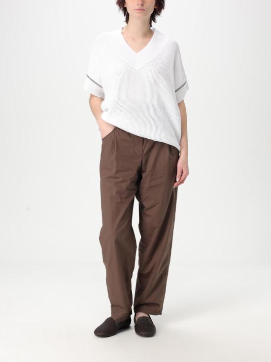 25FW 브루넬로 쿠치넬리 팬츠 M0H93P8907 C8705 Cocoa - BRUNELLO CUCINELLI