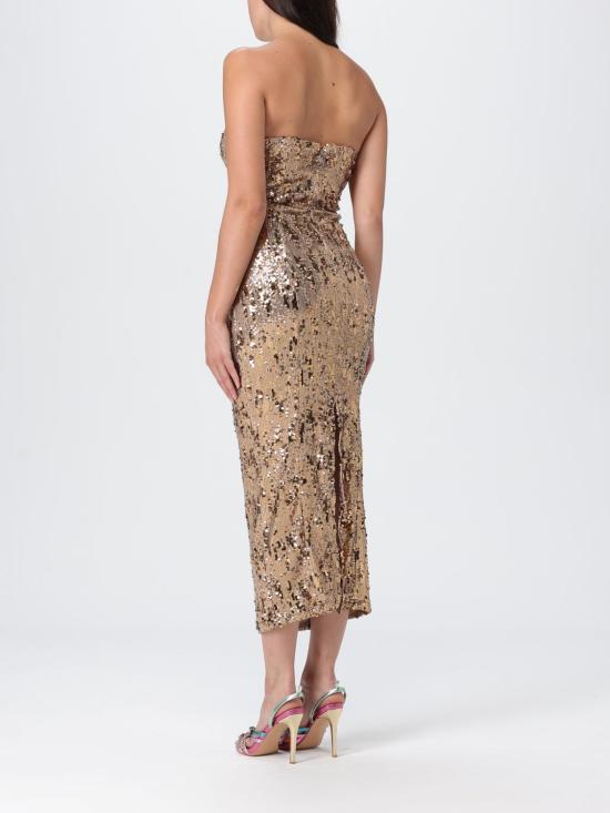 25FW 아니예 바이 롱 원피스 181466 02314 Gold - ANIYE BY