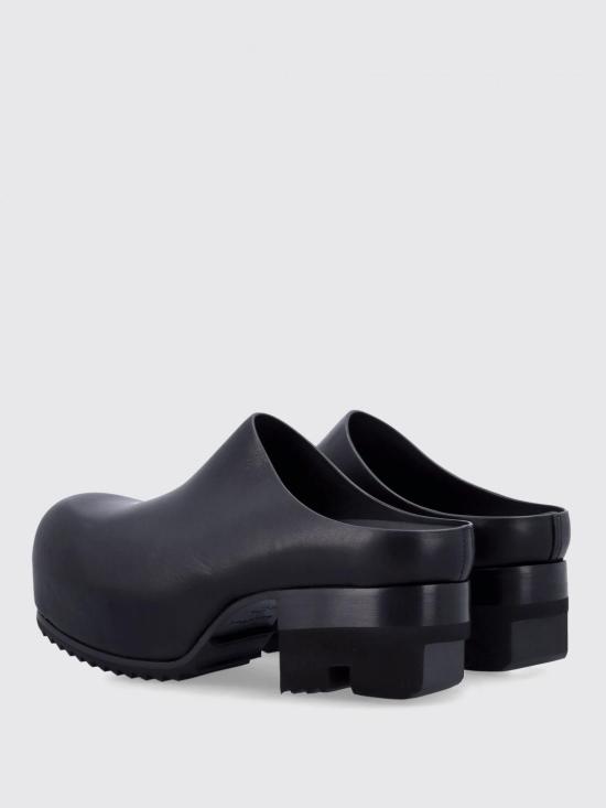 25SS 릭 오웬스 뮬/슬리퍼 RP01E7873LOO 09 Black - RICK OWENS