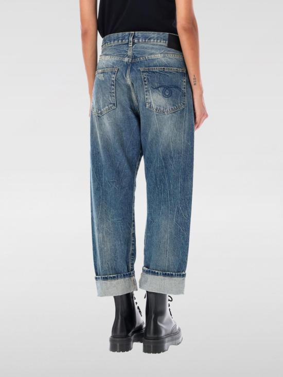 25FW 알13 KELLY 캘리 크로스오버 데님 팬츠 R13W2048734 KELLY Blue - R13