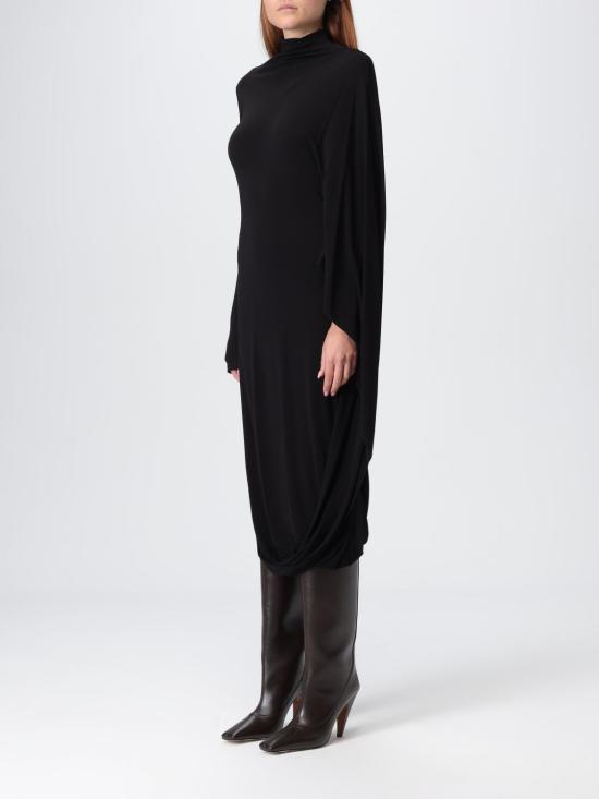 25FW 스텔라 맥카트니 롱 원피스 6A05563GU301 1000 Black - STELLA MCCARTNEY