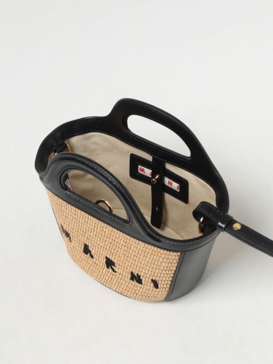 25FW [키즈] 마르니 가방 M01290P3860 Z1V62 Black - MARNI