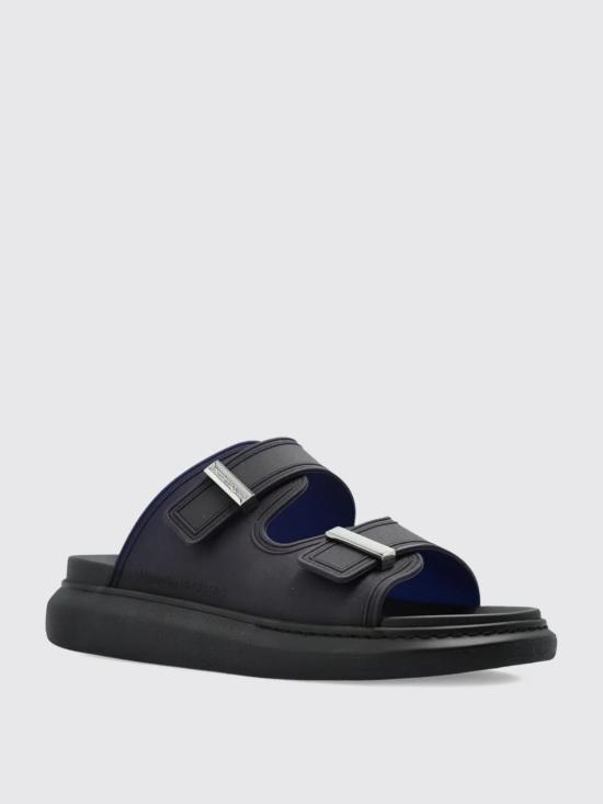 25FW 알렉산더 맥퀸 뮬/슬리퍼 663563W4Z51 4056 Blue - ALEXANDER MCQUEEN