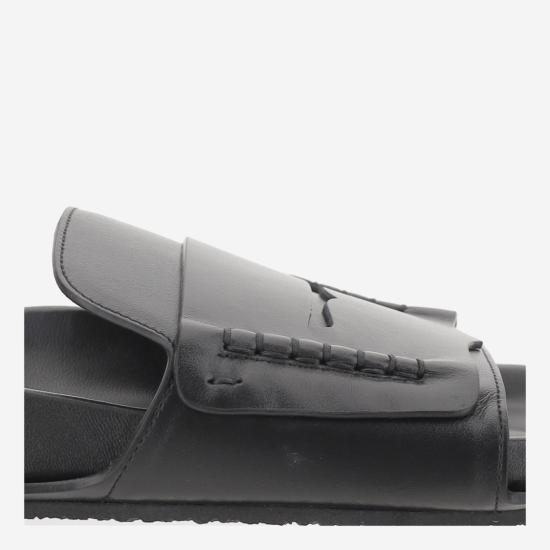  자크뮈스 라 코헤지에 모카신 샌들 251FO172 3173 990 BLACK DOM - JACQUEMUS