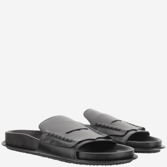  자크뮈스 라 코헤지에 모카신 샌들 251FO172 3173 990 BLACK DOM - JACQUEMUS