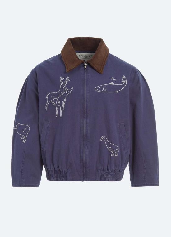  씨뉴욕 봄버 자켓 시 나이 데미 재킷 블루