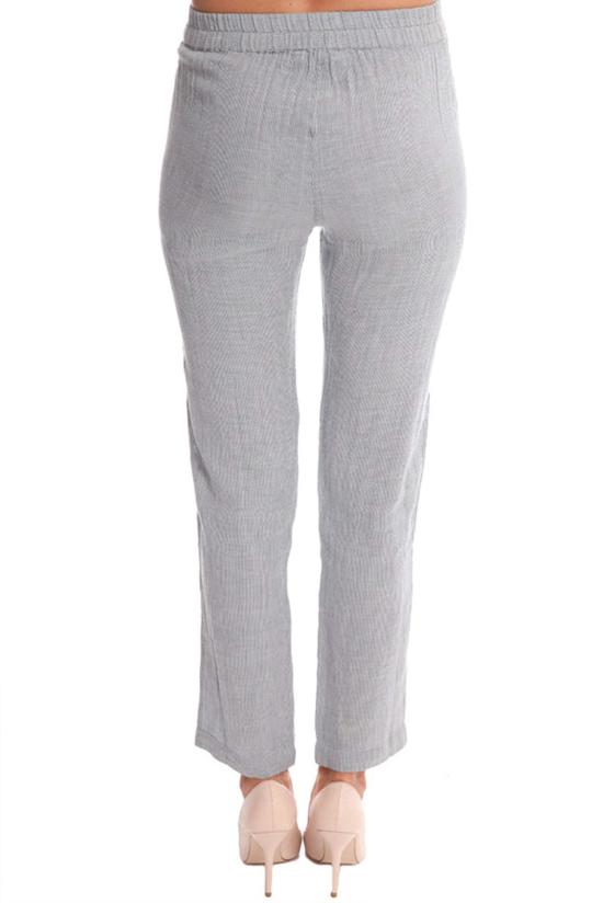  Gat Rimon 스트레이트 팬츠 갓 리몬 더블 가즈 닐 팬츠 블루 - OTHER BRANDS