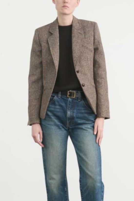  닐리로탄 수트 자켓 닐리 로탄 리옹 재킷 콜로니얼 브라운