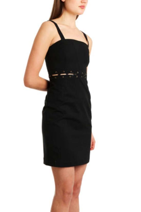  데렉 램 숏 원피스 Derek Lam 10 크로스비 탱크 드레스 블랙 - DEREK LAM