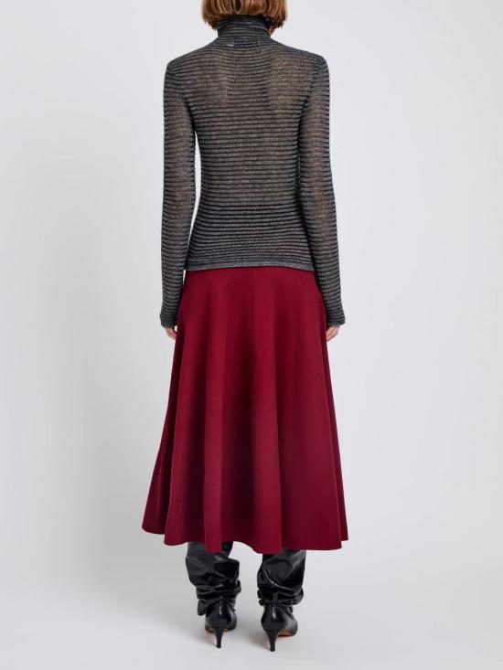 25FW 프로엔자슐러 터틀넥 WL2547623KW188S087 Gray - PROENZA SCHOULER