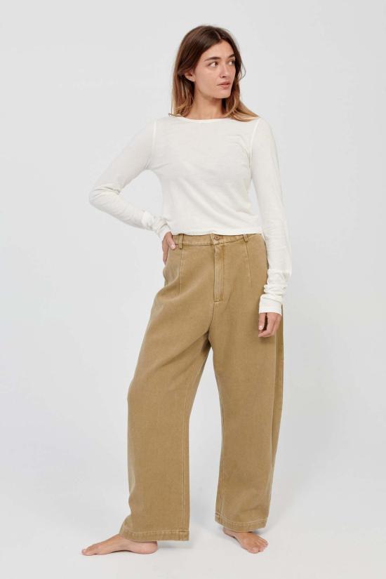  에태르네 긴팔 티셔츠 Éterne 긴팔 베이비 티 아이보리 - ETERNE