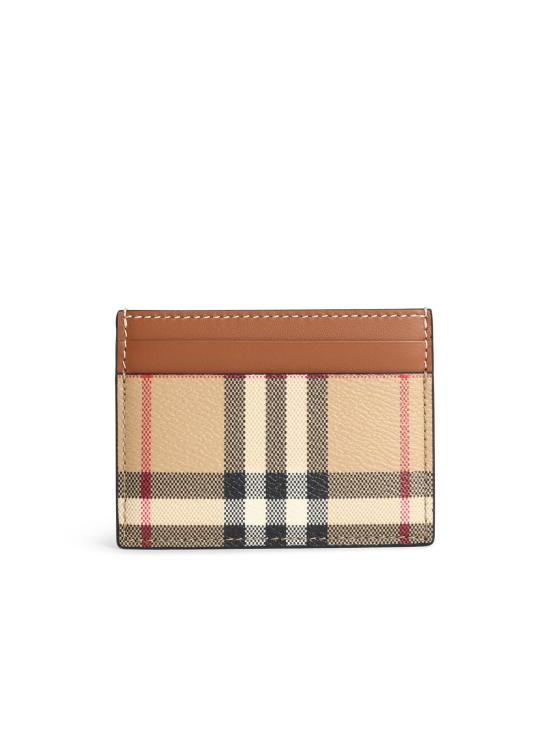 26FW 버버리 체크 카드 케이스 8109801A9534 Beige - BURBERRY