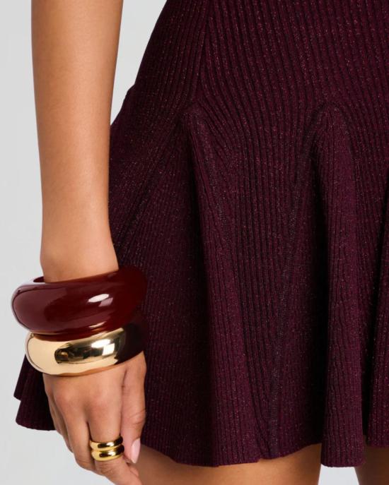  레트로페테 숏 원피스 퀸 드레스 메탈릭 피노 - RETROFETE