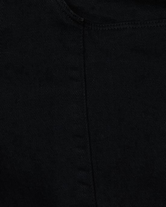  라장스 데님 팬츠 L'agence Lenora L/R 솔기 플레어 진 누아르 - L'AGENCE