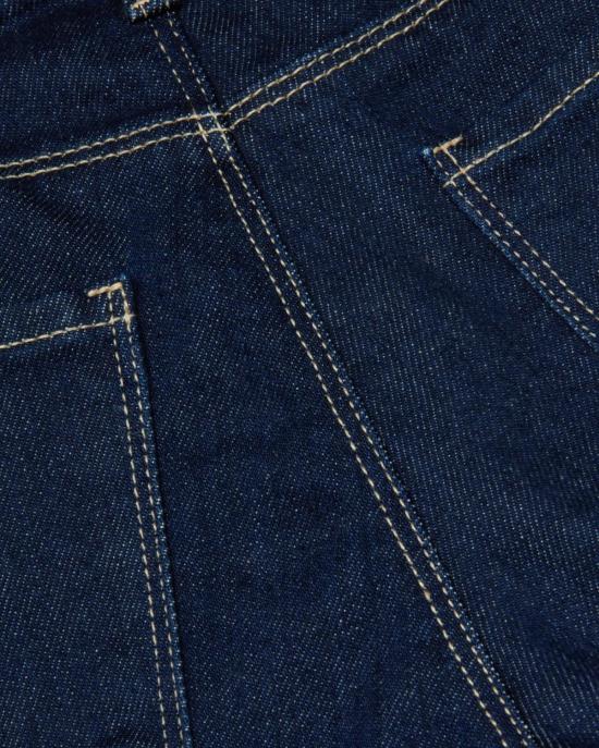  라장스 데님 팬츠 L'Agence Ruth H/R 스트레이트 진 코발 - L'AGENCE