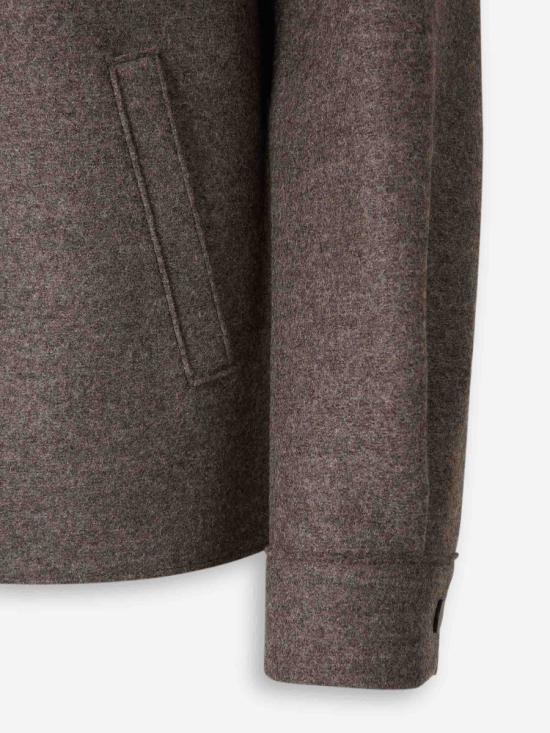 25FW 해리스와프런던 자켓 CH9366 462BROWN GREY - HARRIS WHARF LONDON