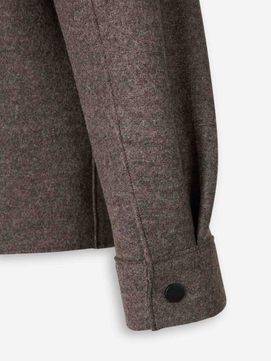 25FW 해리스와프런던 자켓 CH9366 462BROWN GREY - HARRIS WHARF LONDON