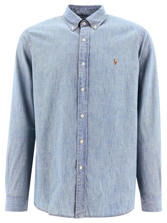 25FW 폴로 랄프로렌 데님 셔츠 710792042001 CHAMBRAY LIGHT BLUE