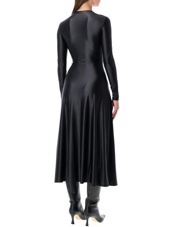 25FW 디젤 롱 원피스 A184270PKAT 9XX BLACK - DIESEL