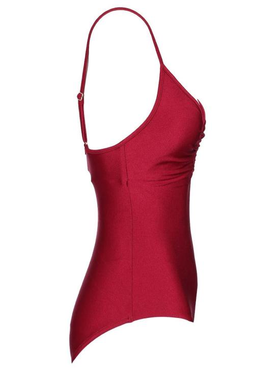  짐머만 원피스 수영복 2434WRS251RUB Dark Red - ZIMMERMANN