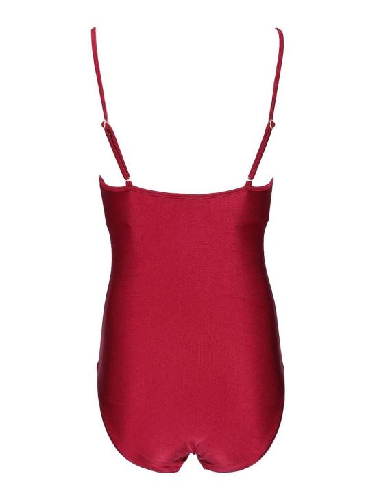  짐머만 원피스 수영복 2434WRS251RUB Dark Red - ZIMMERMANN
