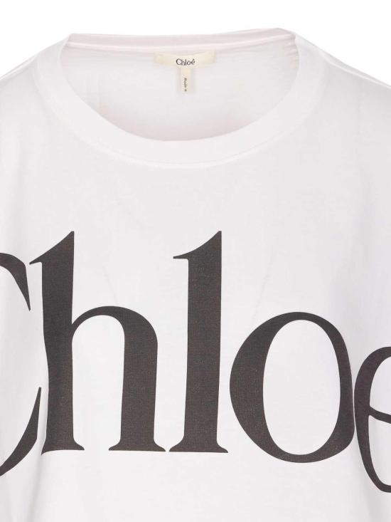  끌로에 반팔 티셔츠 24AJH09183101 White - CHLOE