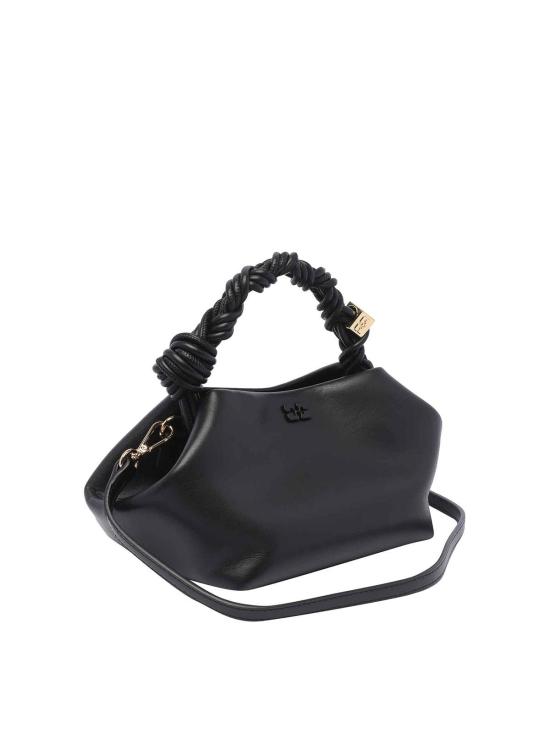 26FW 가니 스몰 레더 보우 토트백 A5241099 BLACK - GANNI