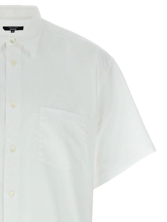  꼼데가르송 반팔 셔츠 HOB1033 White - COMME DES GARCONS