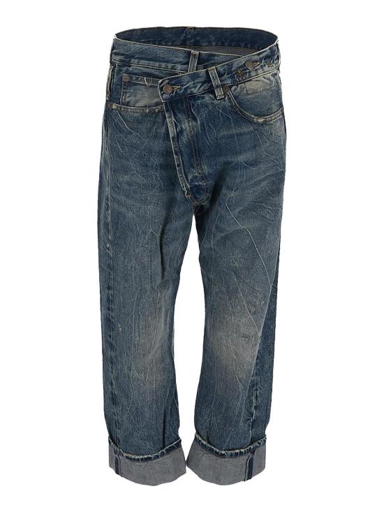  알13 KELLY 캘리 크로스오버 데님 팬츠 R13W2048734KELLY Light Wash