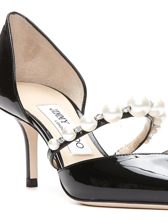 26SS 지미추 힐/펌프스 AURELIE65XKMBLACKWHITE Black - JIMMY CHOO