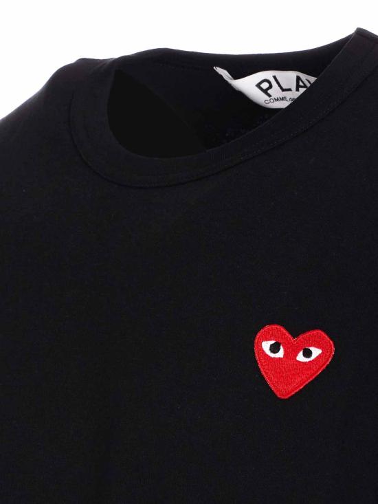 26SS 꼼데가르송 반팔 티셔츠 T1081 Black - COMME DES GARCONS