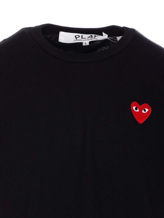 26SS 꼼데가르송 반팔 티셔츠 T1081 Black - COMME DES GARCONS
